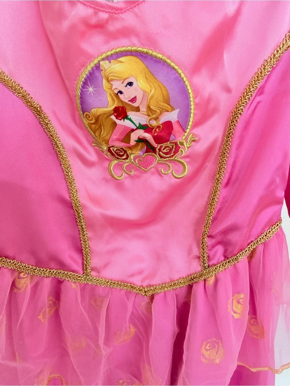 Disney Aurora Sleeping Beauty pink play dress up halloween costume